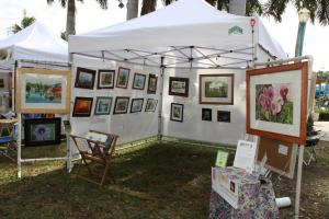 Exhibiting At Artists In The Park, Delray Beach